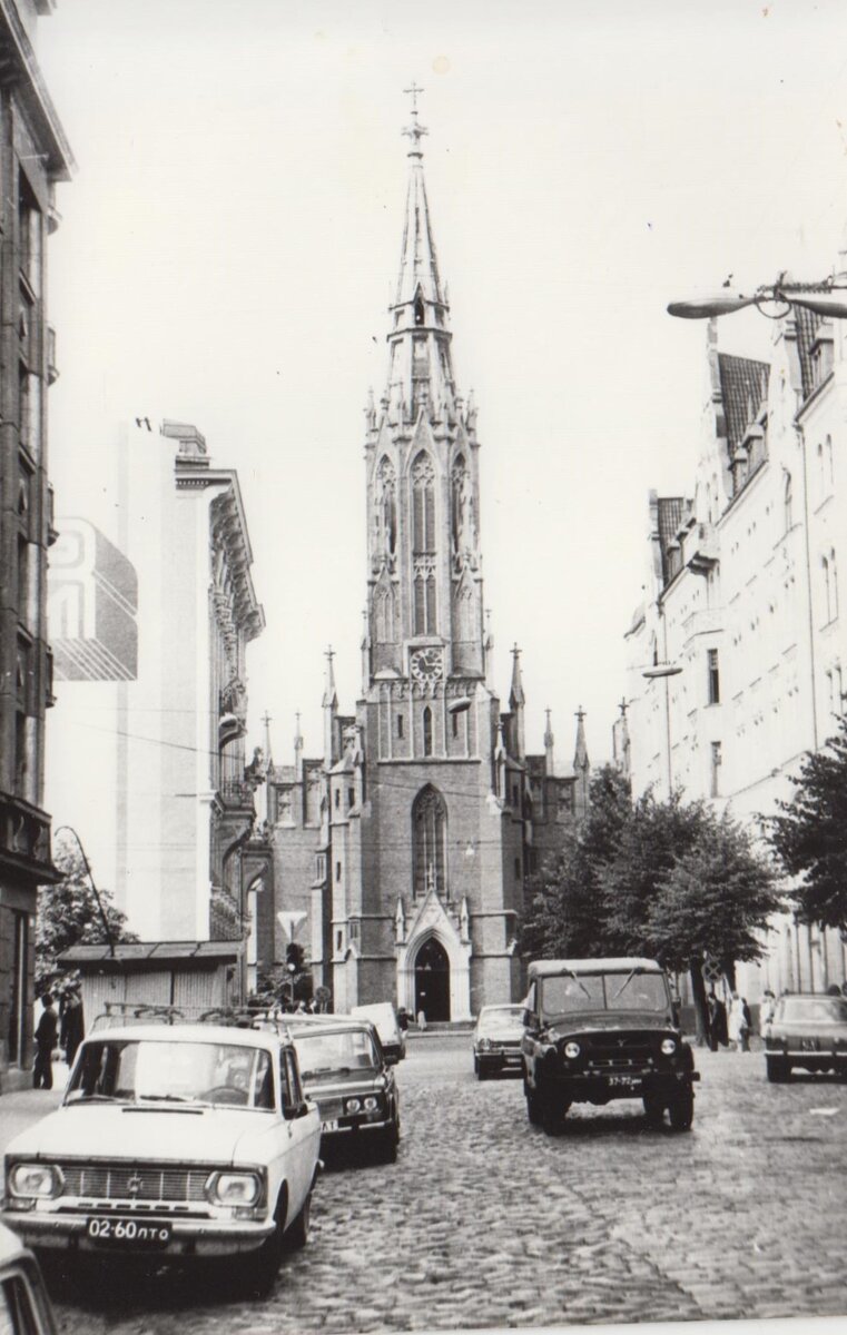 Рижская лютеранская церковь. Старая церковь Гертруды.