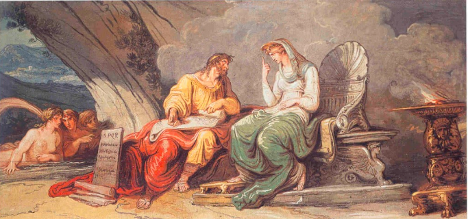 Нума Помпилий и его Нимфа Эгерия