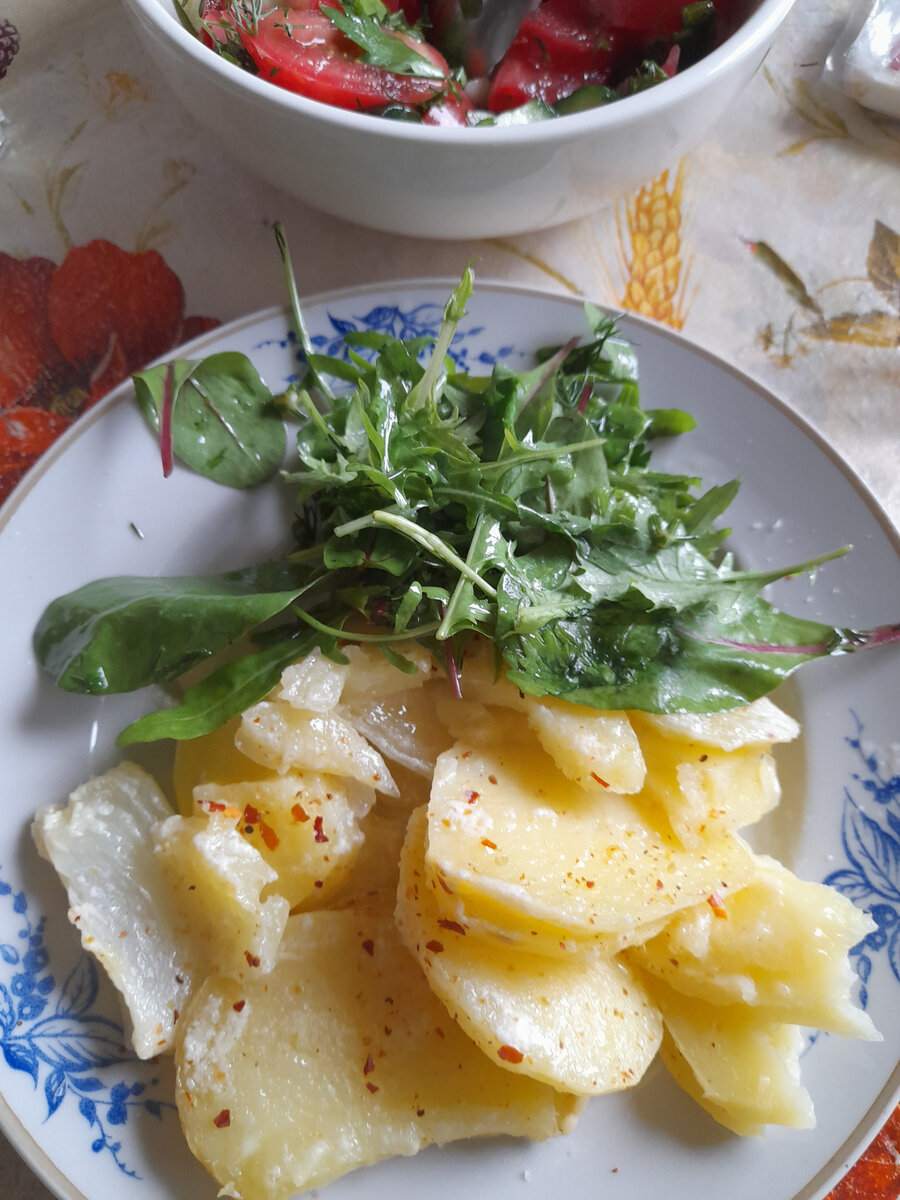 Картофель в сливках