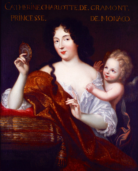 Екатерина-Шарлотта де Грамон, Пьер Миньяр (1660 г.) 