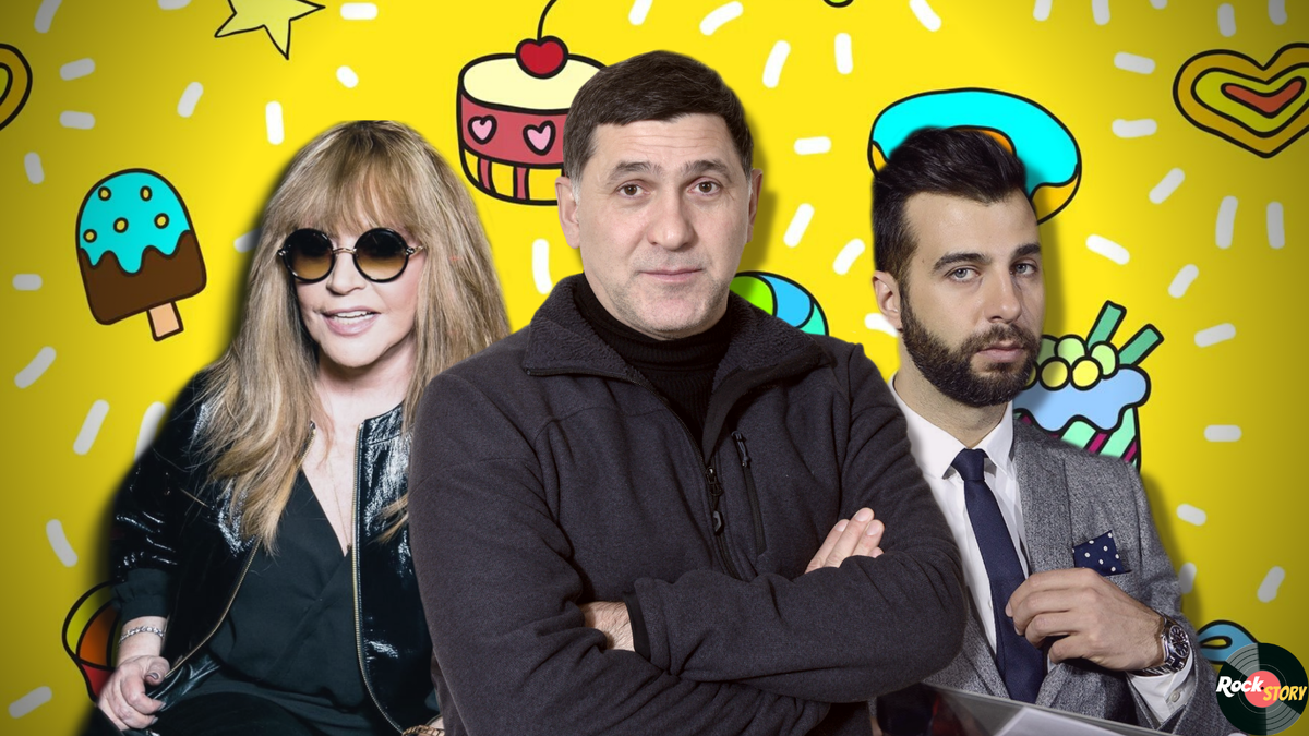 На фотографии: Алла Пугачёва, Сергей Пускепалис и Иван Ургант