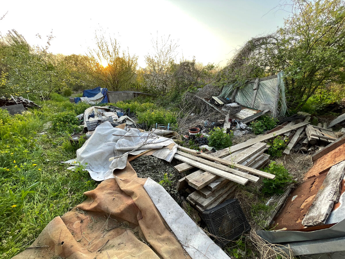 На наш огород без слез не взглянешь