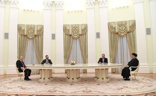    Встреча Путина и Раиси 19 января 2022 года kremlin.ru