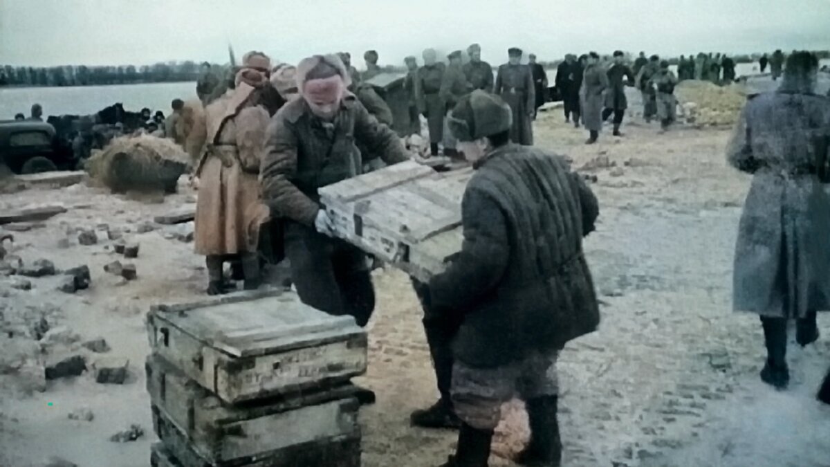 Войска 3-го Украинского фронта готовятся к переправе