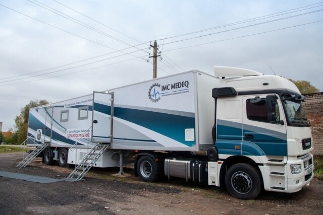    Медицинский автопоезд Novreg.ru