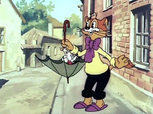 Как говорил кот Леопольд: "Ребята, давайте жить дружно". Кадр из мультфильма Приключения кота Леопольда