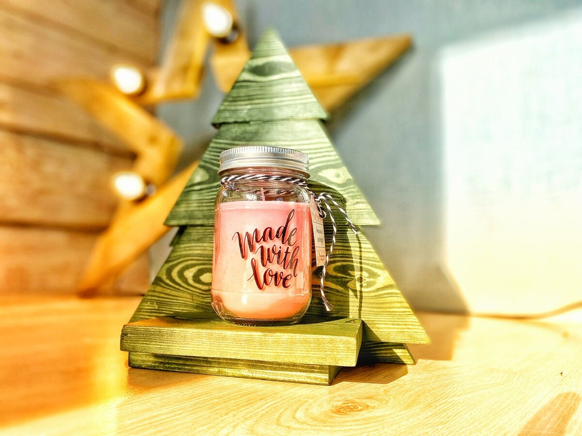 Елочка подсвечник своими руками