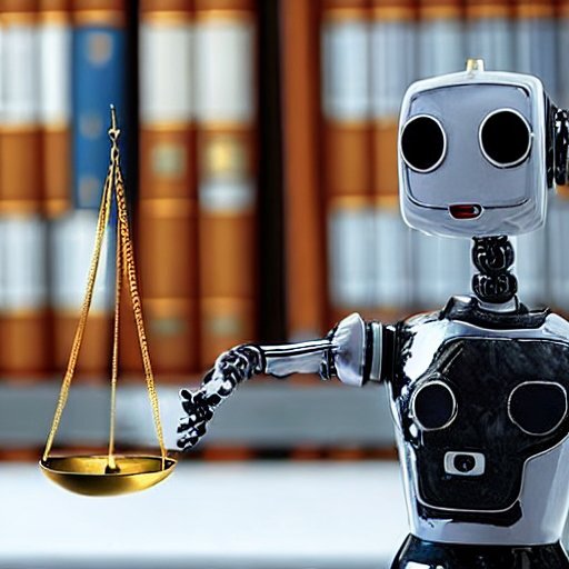 stablediffusionweb так видит робота-адвоката