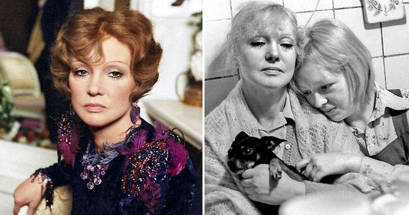 Людмила Гурченко и её единственная дочь Мария