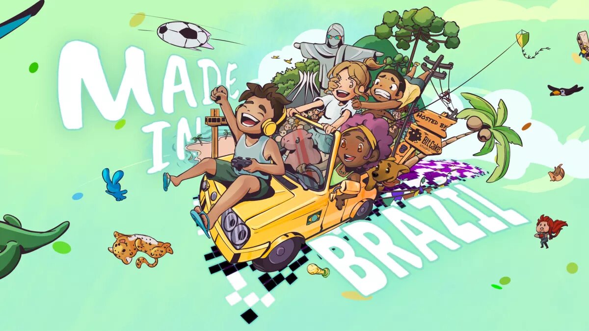 Логотип распродажи в Steam "Made in Brazil" (Предоставлено изображение: BitCake Studio)