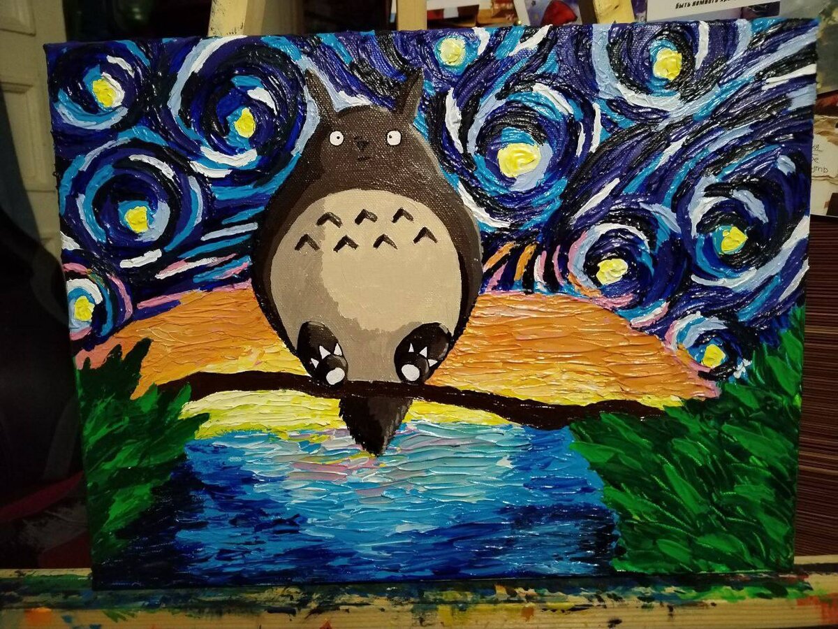 Мы рисуем с Лизой 6 месяцев дистанционно