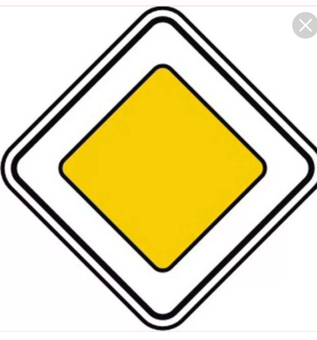 Желтые дорожные знаки что означают. Дорожный знак 2.1 Главная дорога. Знак Главная дорога ПДД. Дорожный знак Главная дорога 2.3.1. Значок Главная дорога.