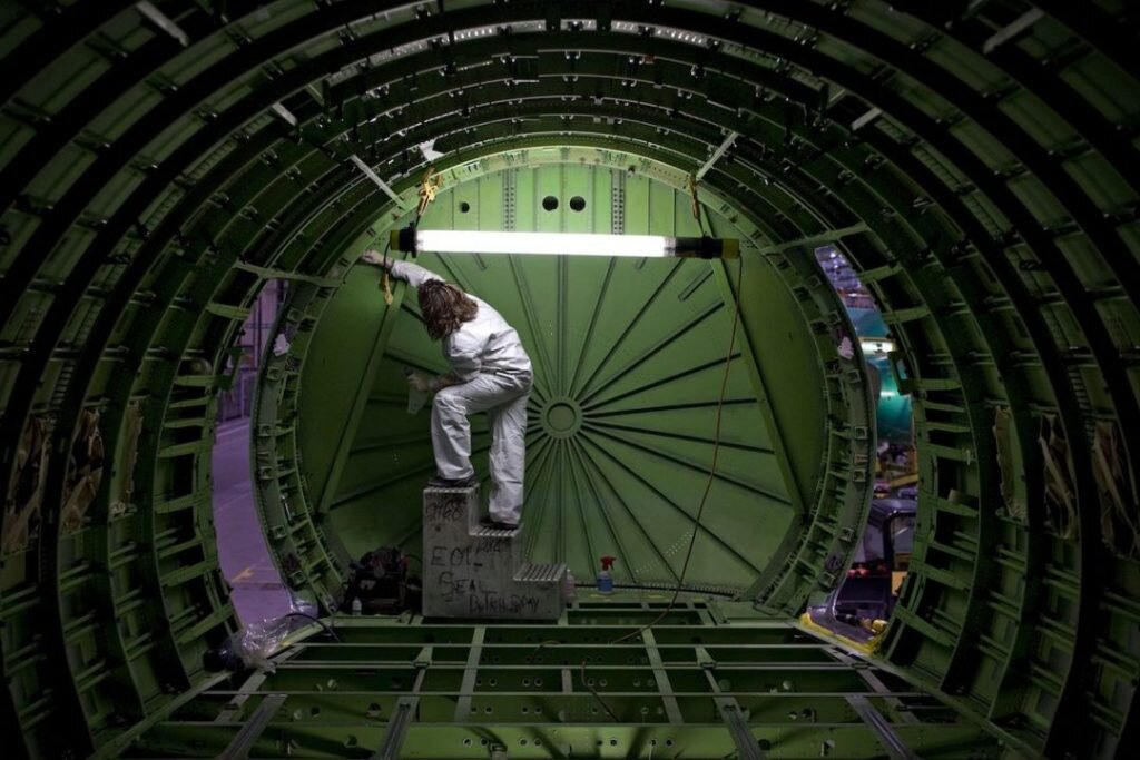 Гермошпангоут в Boeing 737  📷
