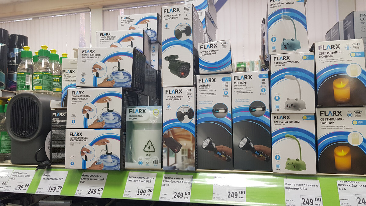 Необычное обновление в магазинах FixPrice муляж камеры видео наблюдения.