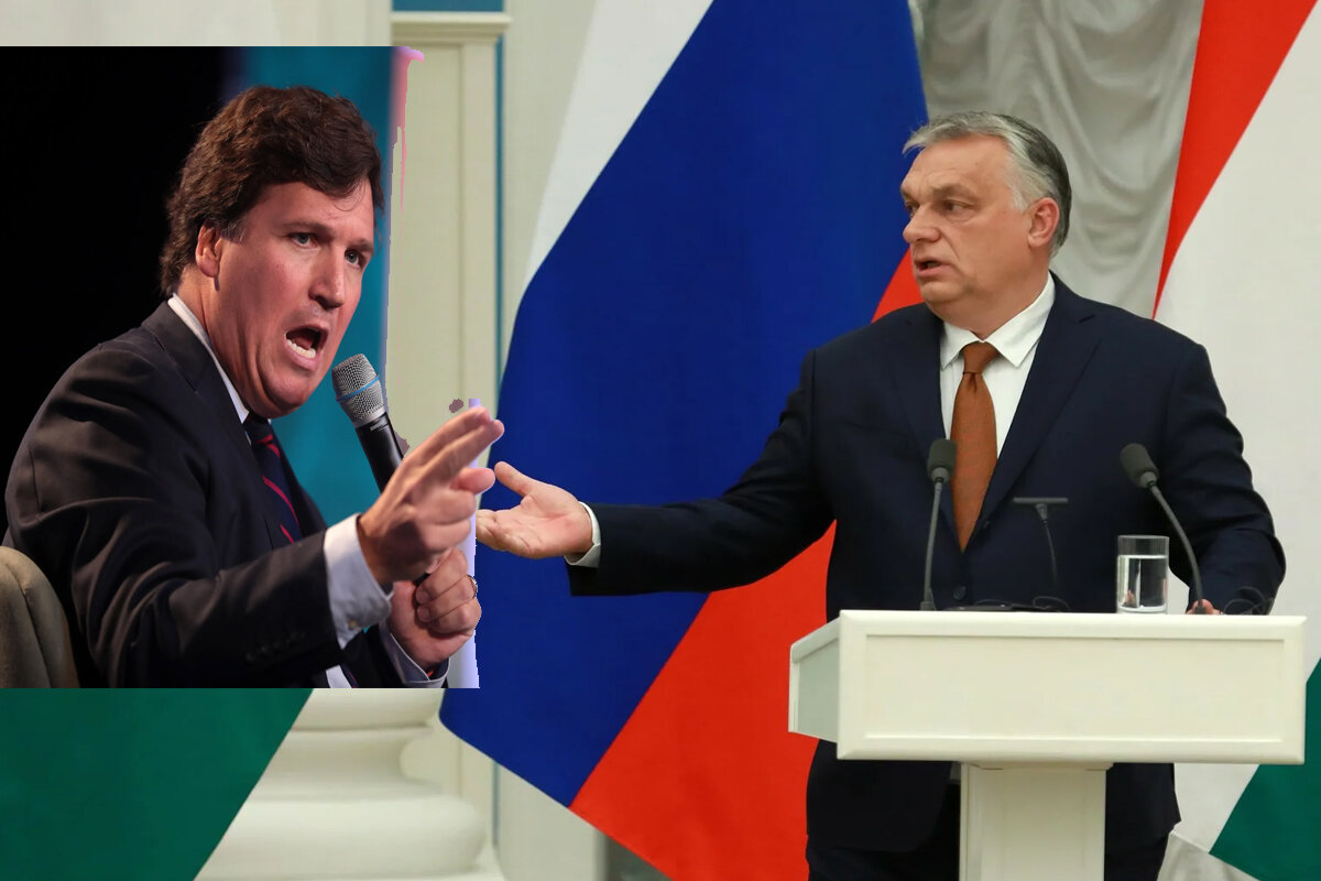 Такер Карлсон и Виктор Орбан