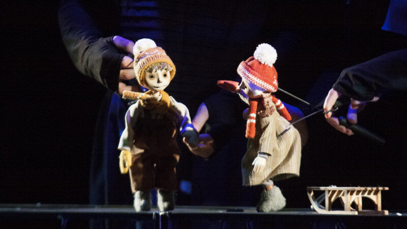     Спектакль "Снежная королева" в театре кукол "Сказка". Анна Зайкова