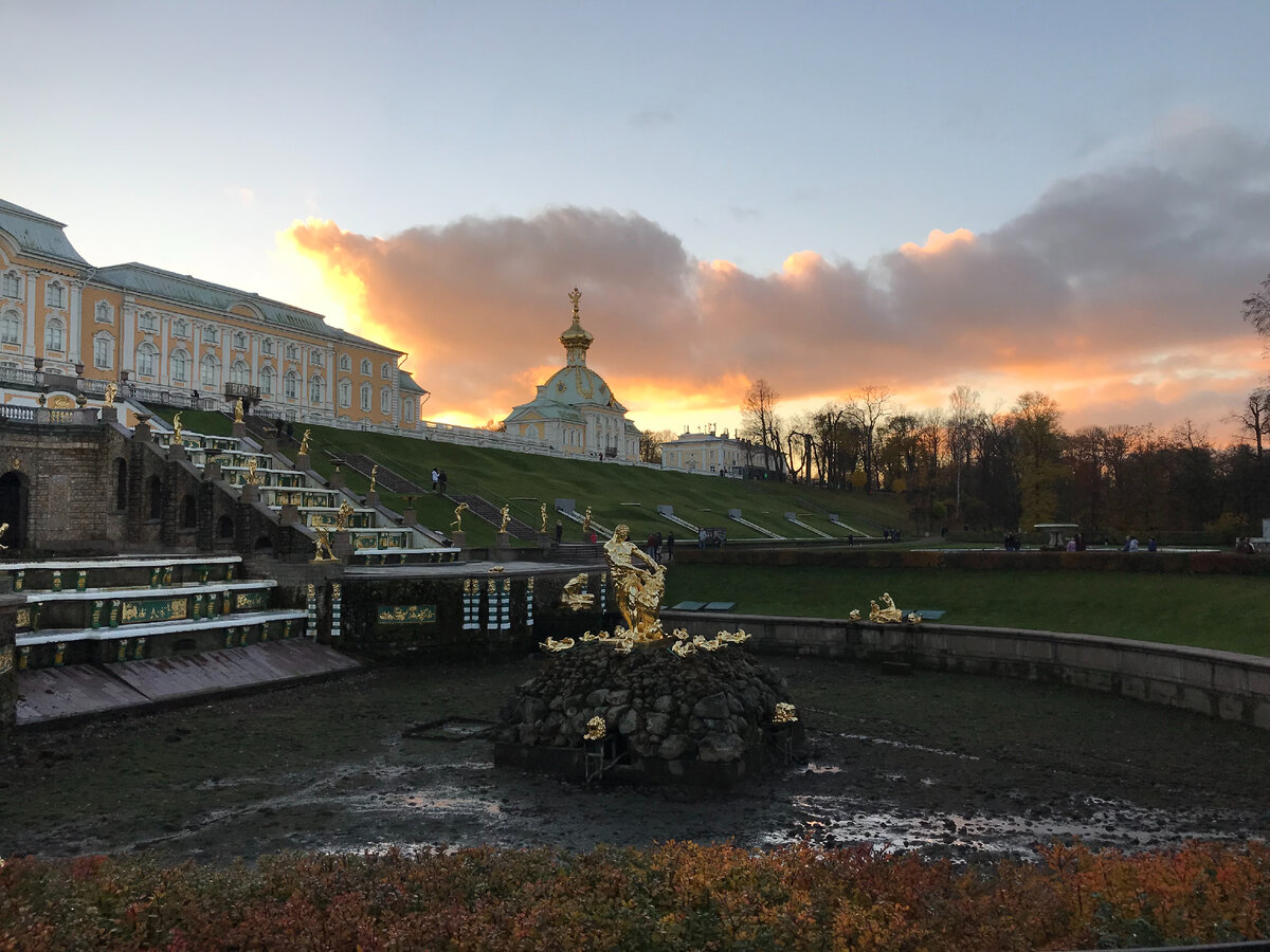 Никольский собор Санкт Петербург Золотая осень