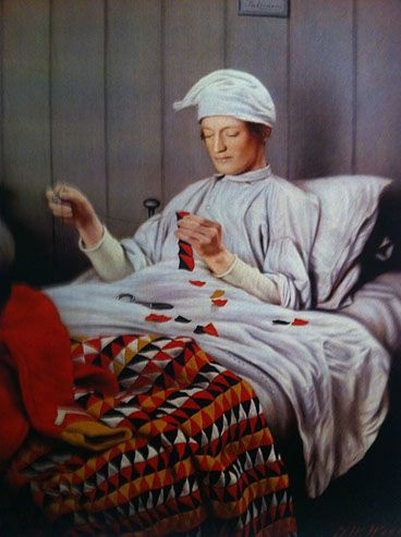 Томас Уильям Вуд, “Портрет рядового Томаса Уокера” (1856), холст, масло (любезно предоставлено Музеем Хантера при Королевском колледже хирургов Англии)