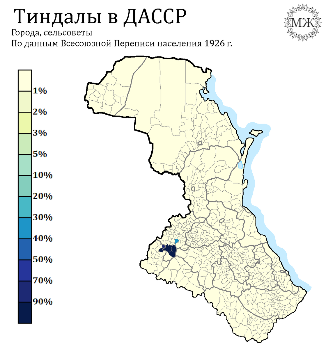 Анапа дагестан карта