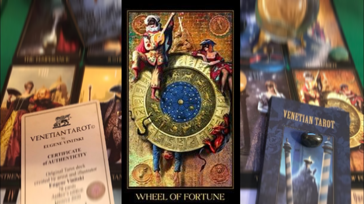 Колода «Venetian Tarot» Eugene Vinitski. Вы можете заказать гороскоп или личный расклад по электронной почте – angelica.keiner@yandex.ru. Услуга платная.
