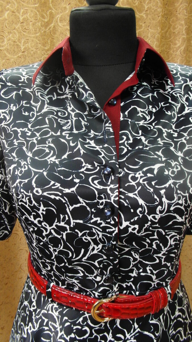 Классический ворот и пояс