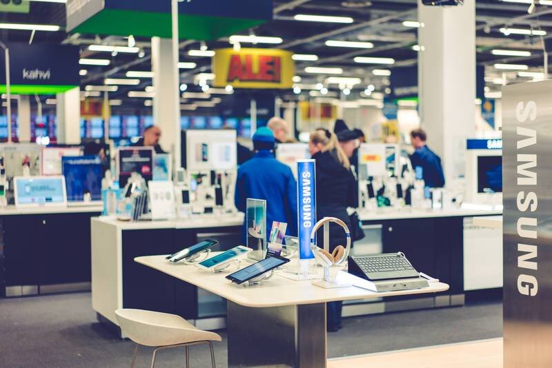 Магазин электронной техники в Финляндии - Gigantti