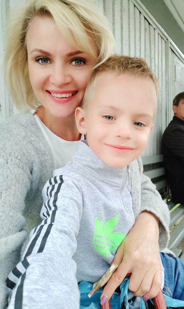 Личное фото: Я с сыном. 