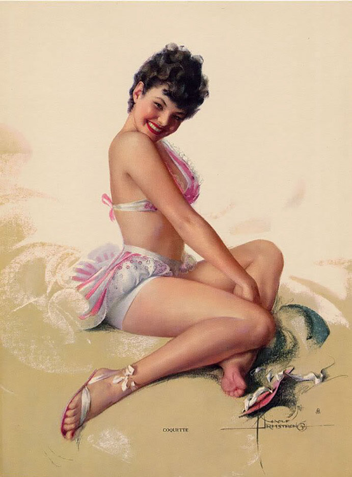 Рольф Армстронг. Coquette