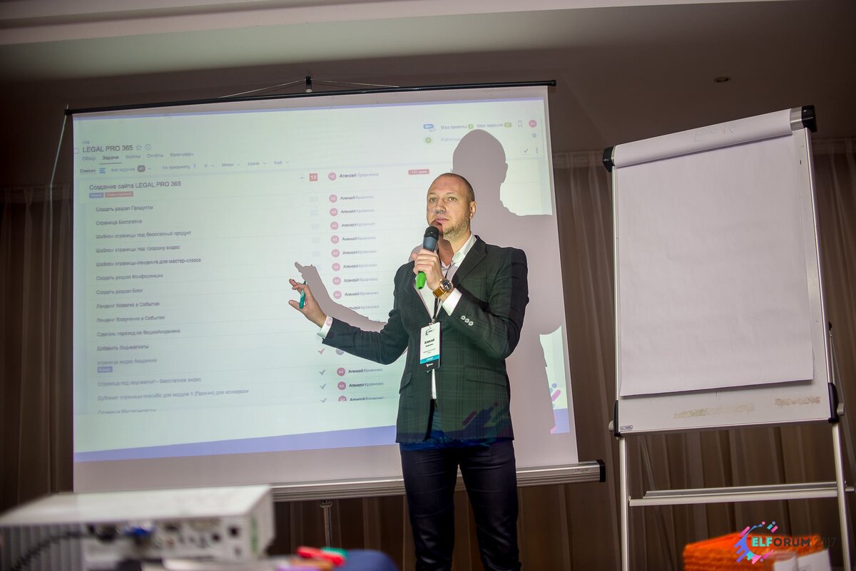 Опять я красивый на форуме по созданию бизнес-курсов ))