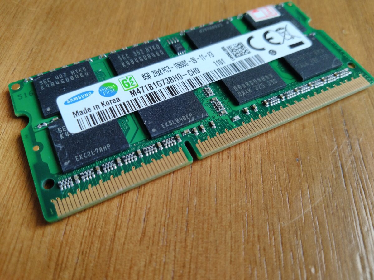 Оперативная память Samsung 2X8GB 2RX8 DDR3 1333MHz PC3-10600S SODIMM |  Alexey Yurkevich - AlexeYexelA | Дзен