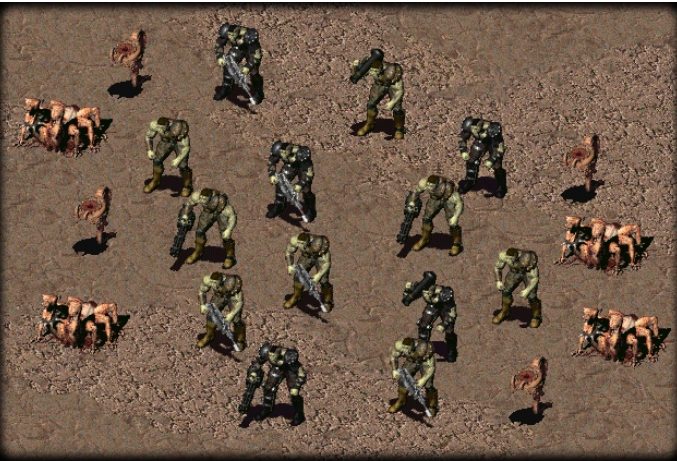 Fallout 1 Master Army.