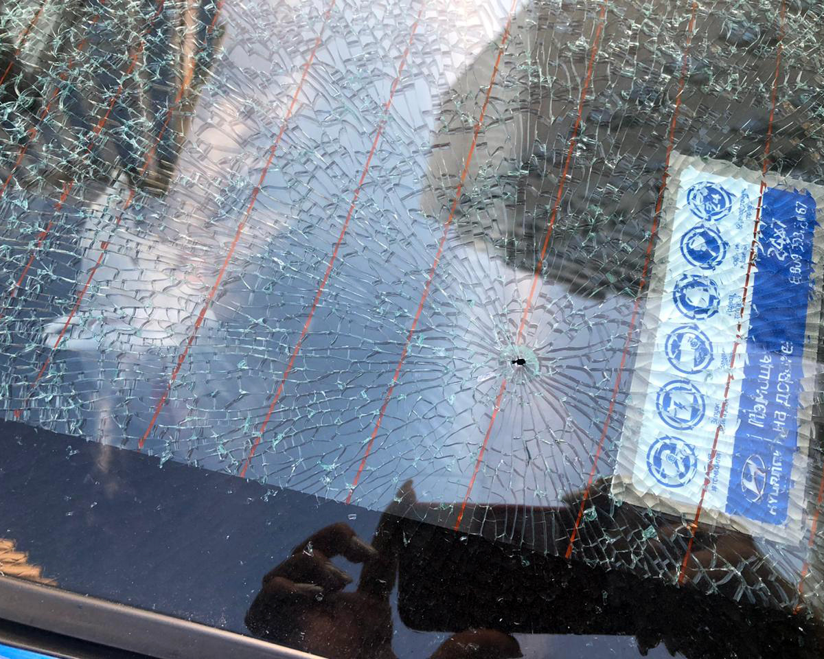 Фото от пострадавшего автовладельца.