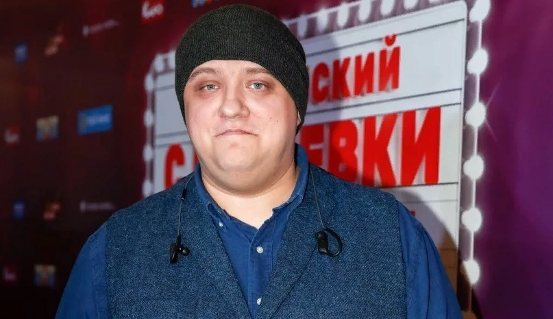 Роман Попов до того  как похудел