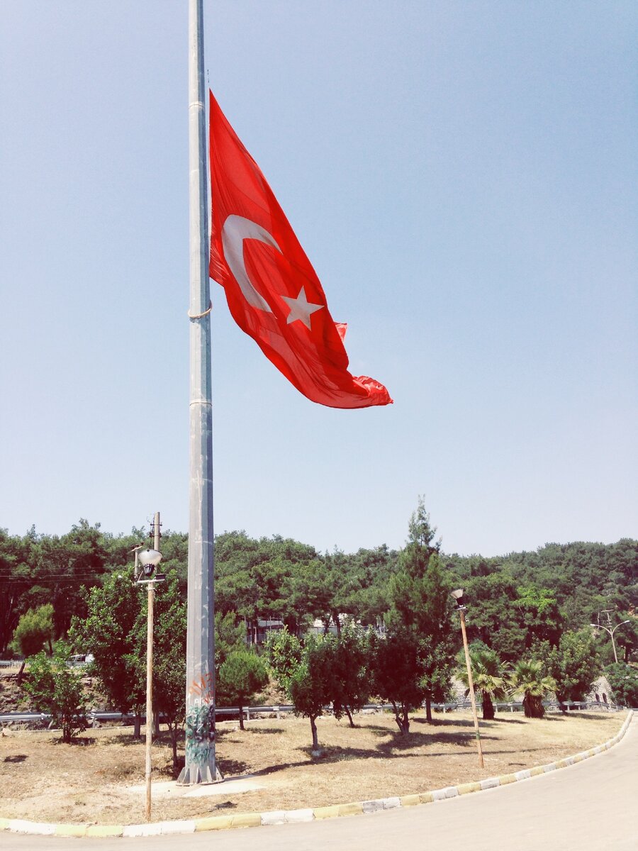 Флаг Турции.