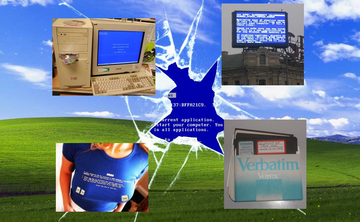 Коллаж из "древних" фотоприколов