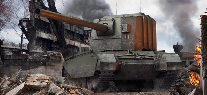 Проект тяжёлой противотанковой САУ разрабатывался в первой половине 1950-х годов с использованием узлов и агрегатов Centurion Mk3. Первоначально САУ испытывалась с механизированной боеукладкой. Но поскольку боеукладка не соответствовала габаритам башни, от неё решили отказаться. Был изготовлен один образец, проходивший испытания, однако серийно машина не выпускалась.