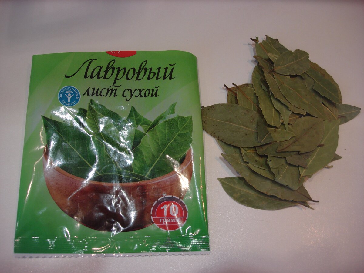 Фото сделано автором (лавровый лист)