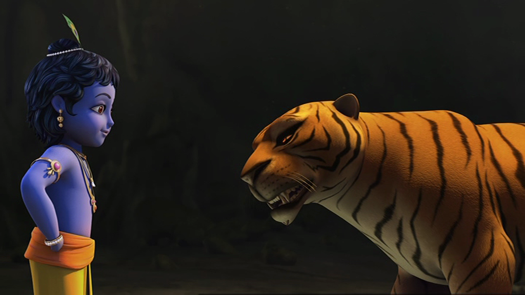 Фантастический индийский мультфильм, способный привлечь к экранам всех маленьких зрителей, ведь борьба, которая развернется здесь, будет жаркой и готовилась она много – много лет. 
Одним из главных героев в мультфильме станет Камса – жестокий тиран и самодур, никогда не заботящийся о своем народе. Кажется, он наоборот, он только и думал о том, как сделать своим людям еще хуже. Единственное, что хоть немного пугало его – давнее знание о том, что однажды на свет появится мальчик, который раз и навсегда покончит с его тиранией и воздаст народу добро и справедливость. Но сколько бы ни пытался Кришна разузнать о координатах того миссии – он не мог, боги тщательно скрывали все следы мальчика.

И вскоре он действительно был рожден. Маленький Кришна рос в спокойствии у своей приемной семьи. Ему также было известно свое предназначение, поэтому он рос, мужал и крепчал, чтобы однажды дать отпор сильному сопернику. Камса пытался уничтожить мальчика, отправляя к тому различные злые силы. Но никто не смог навредить Кришне.

И наконец настал тот самый час, когда Кришна и Камса встретились на поединок в большом амфитеатре. Теперь победа должна остаться только за одним из них. И весь народ, трепетал, всей душой переживая за своего освободителя