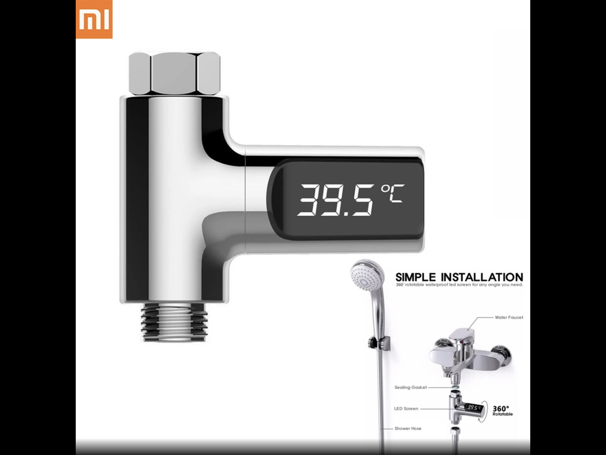 Переходник с термометром на кран