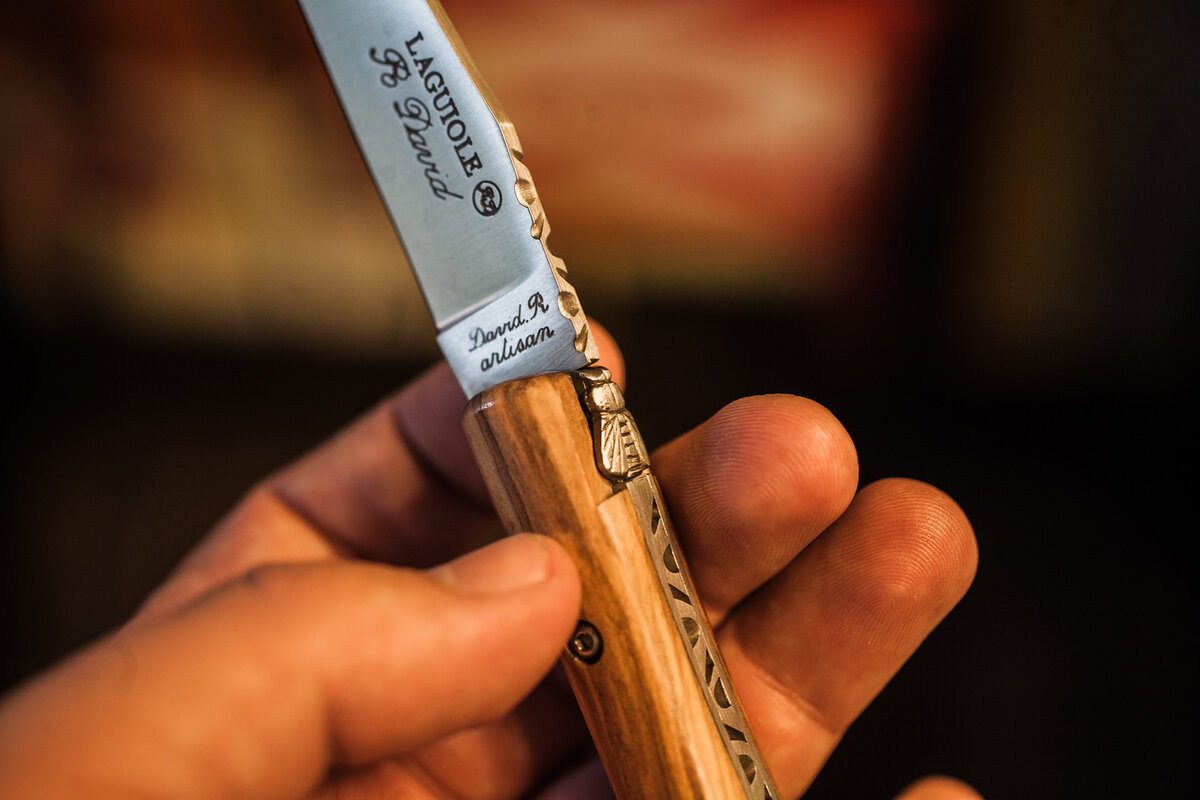 Ножевой кутюрье  Robert David, даже простые ножи в его исполнении притягательны. Фото: wandering