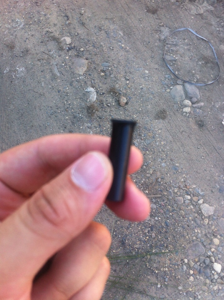 Срезаем верхушку.