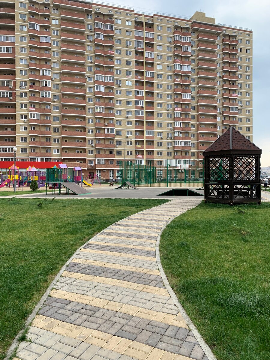 Жилой комплекс в районе улицы Кирилла Россинского, г.Краснодар