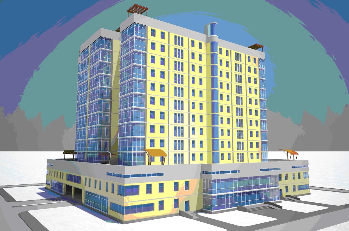 Дом Мультикоттедж за Полярным кругом