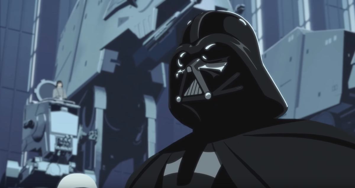 Дарт Вейдер на звезде смерти