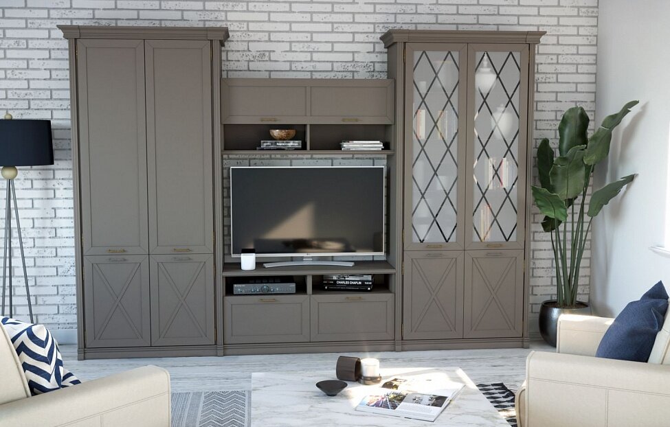 Гостиная Кантри 4 на www.angstrem-mebel.ru