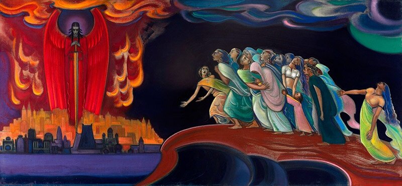 С.Н. Рерих. Воззри, человечество. 1962