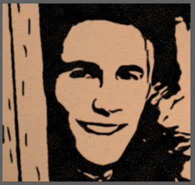 Главный герой, Виктор Петрович, в молодости.