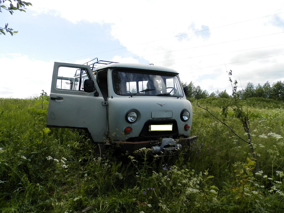 Уазик проедет везде