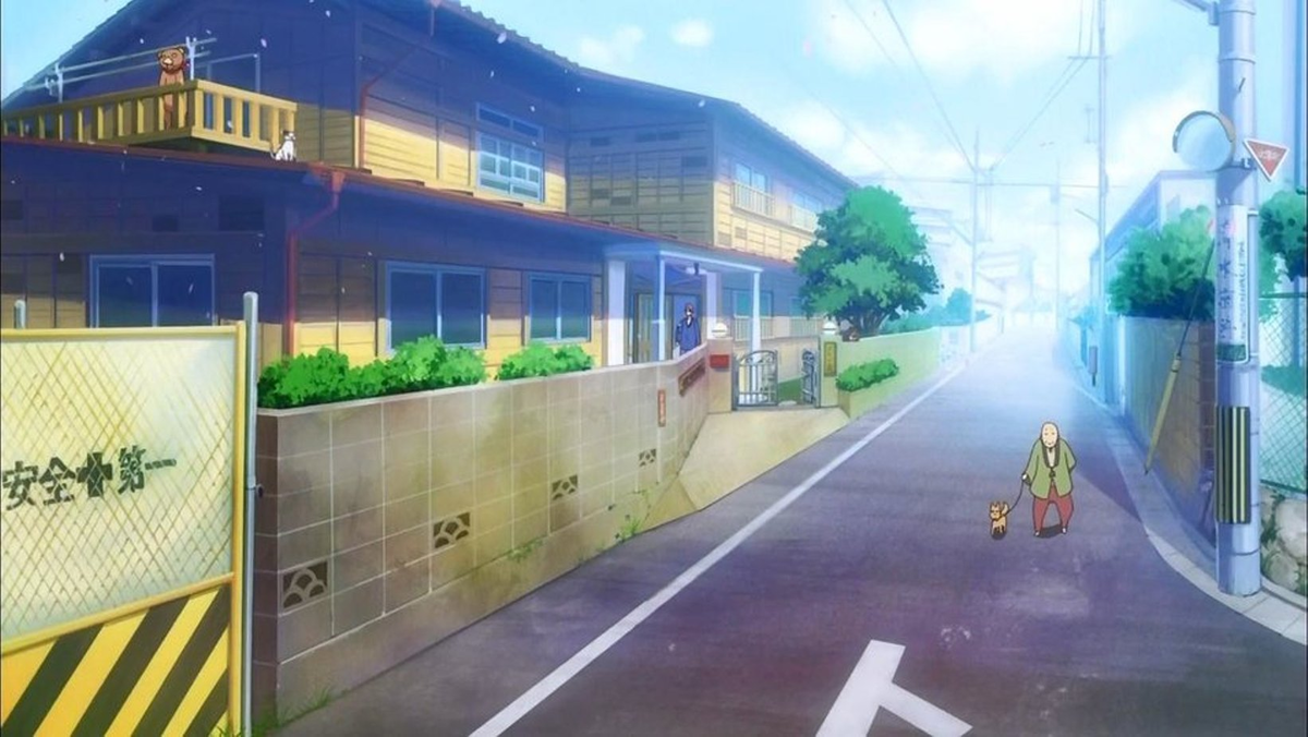 Вот так выглядит данная общага "Сакурасо"