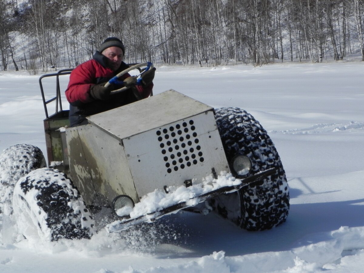 Танки снега не боятся...